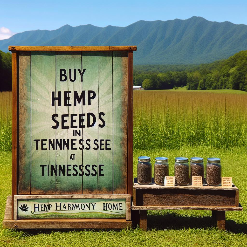 Buy Weed Seeds in Tennessee at Hempharmonyhome