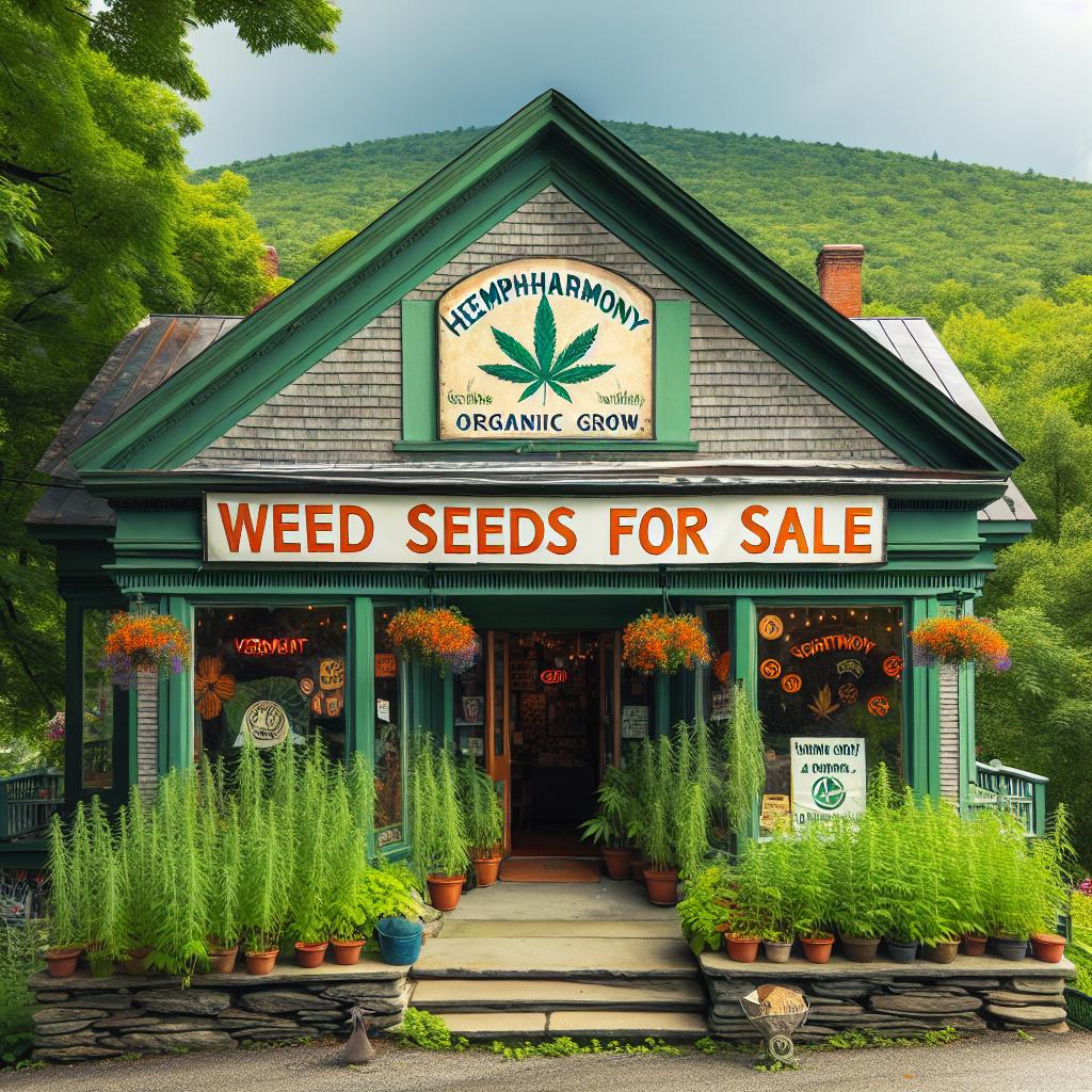 Buy Weed Seeds in Vermont at Hempharmonyhome